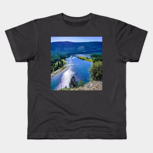 Rivers edge lookout Kids T-Shirt